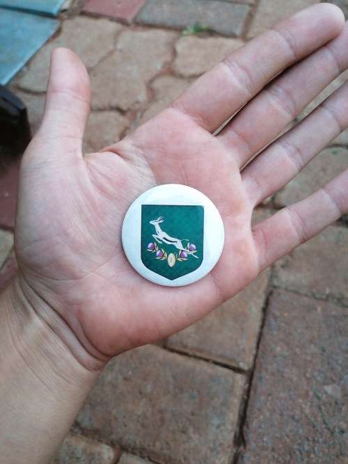 Hard to find Rugby world cup 1995 South African pin