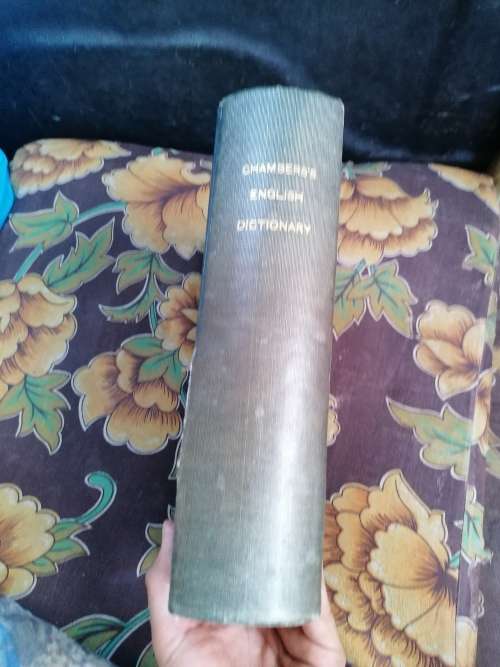 CHAMBER`S ENGLISH DICTIONARY 1898