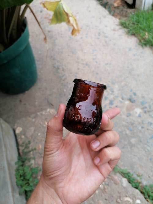 Large 8 oz bovril bottle