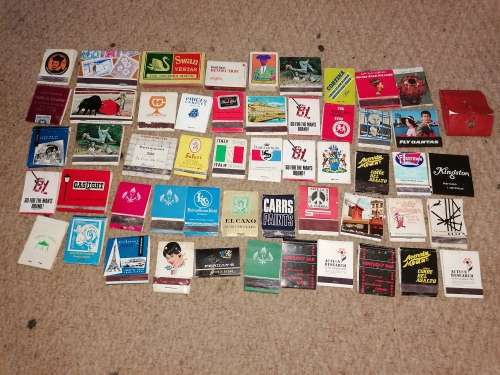 Large match and match holders collection