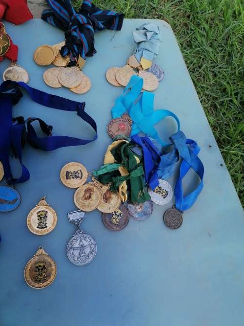 Huge collection of military sport related medals