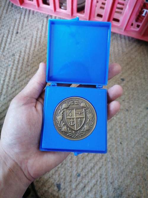 Unnamed military sporting medallion