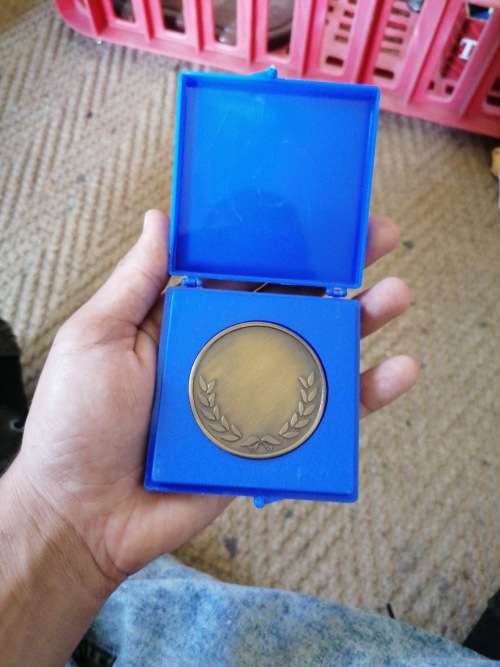 Unnamed military sporting medallion