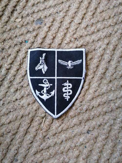 Military sport patch