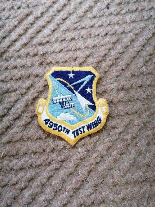 4950th test wing patch