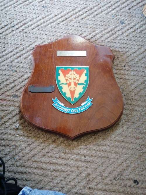 AFB Waterkloof military plaque