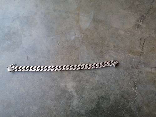 Thick 925 silver, bracelet
