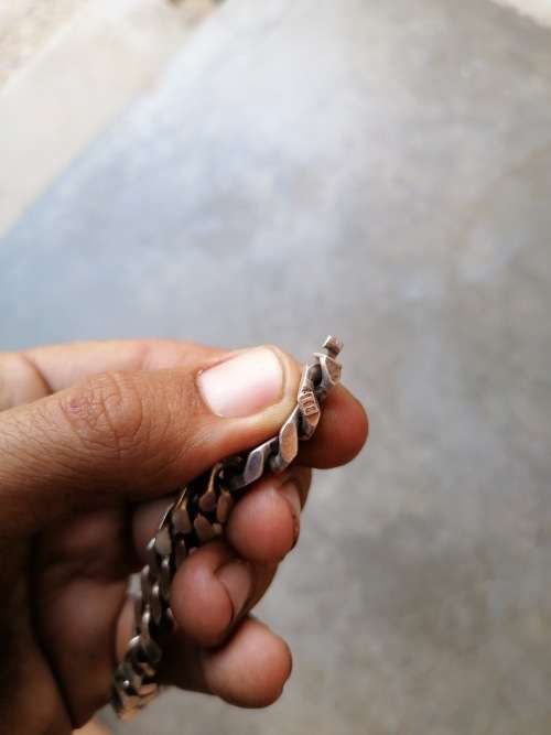 Thick 925 silver, bracelet
