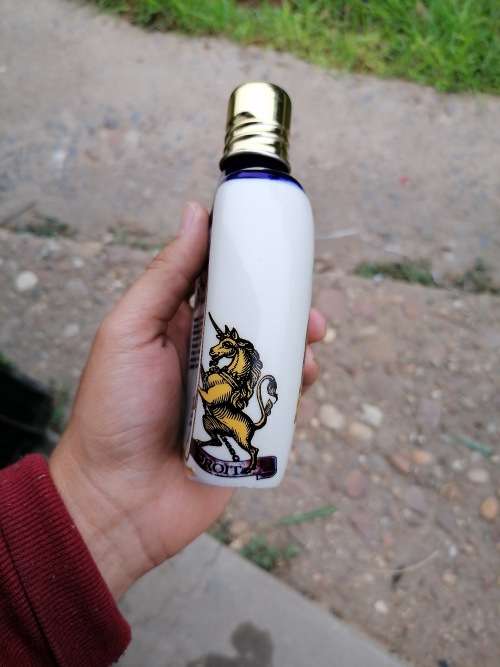 Cool british navy porcelain empty bottle