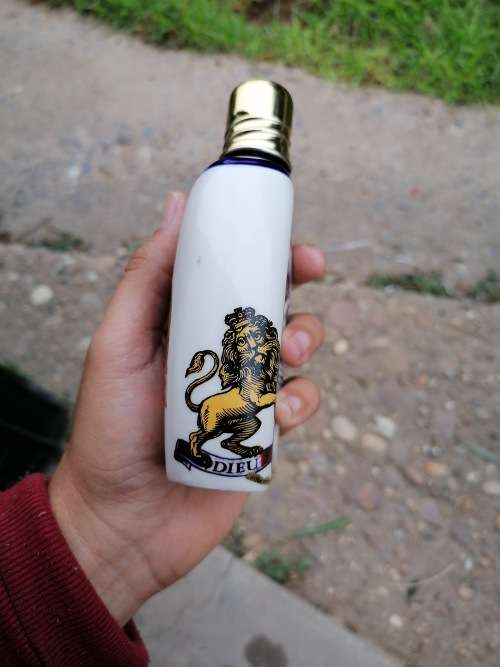 Cool british navy porcelain empty bottle