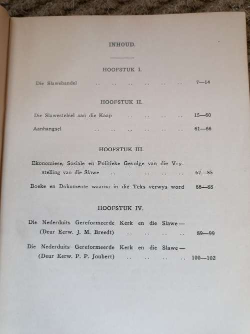 DIE VRYSTELLING VAN DIE SLAWE. STOCKENSTROM ERIC.