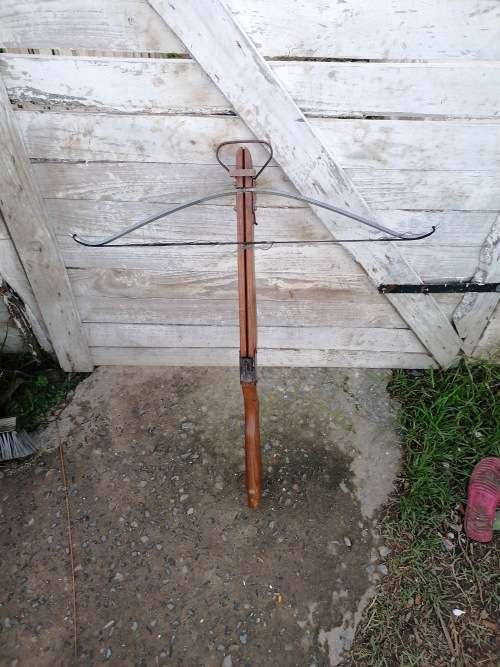 Vintage crossbows. Needs tlc
