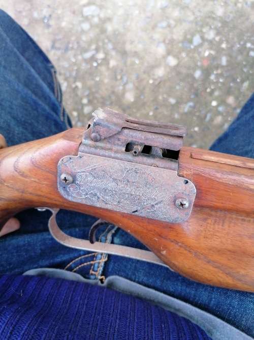 Vintage crossbows. Needs tlc