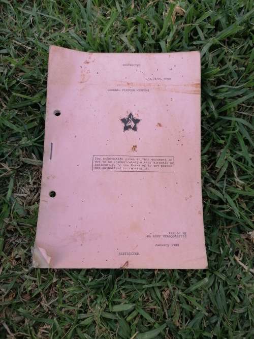 Old army manual