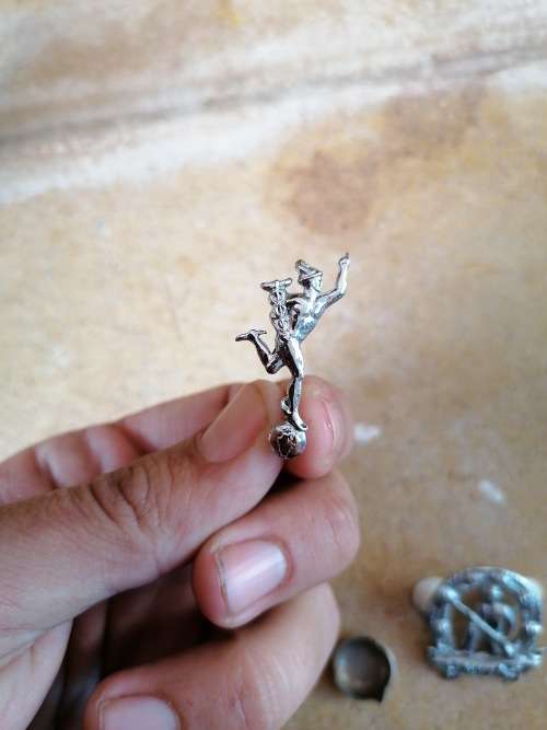 SA Corps of Signals stepout collar badge