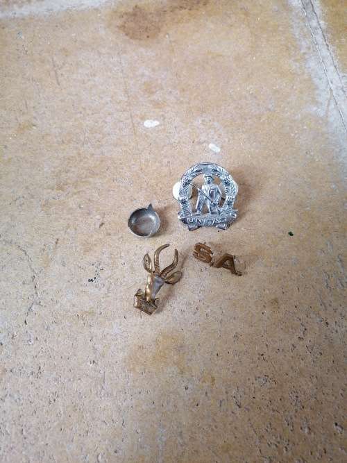 Mixed military badges