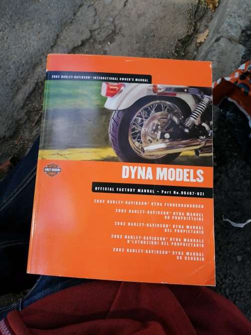 Harley-Davidson 2002 DYNA Models INTERNATIONAL Owner`s Manual OEM 99467-021