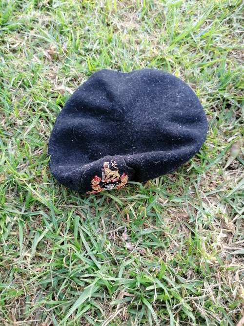 SA Navy Warrant Officers beret