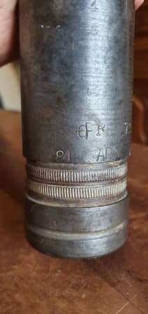 Large and Heavy 50mm US Armor-piercing ammunition bullit