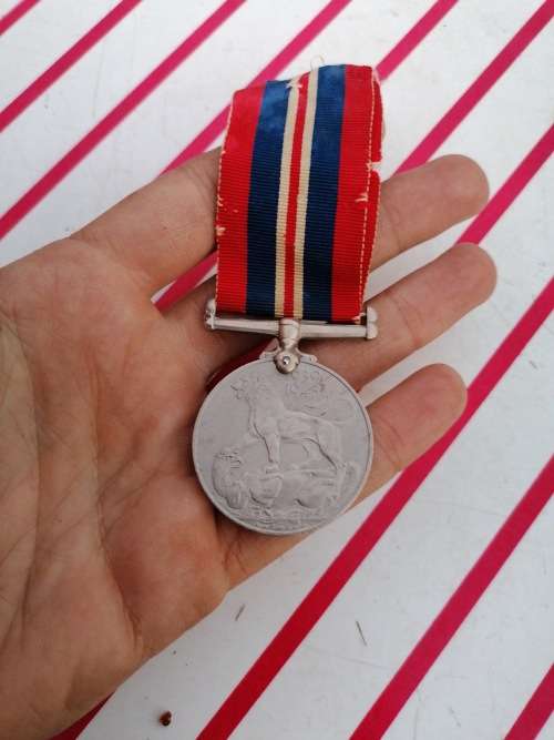 WW2 medal belonged to J. Clark
