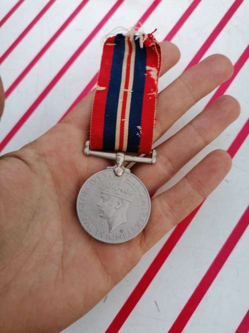 WW2 medal belonged to J. Clark
