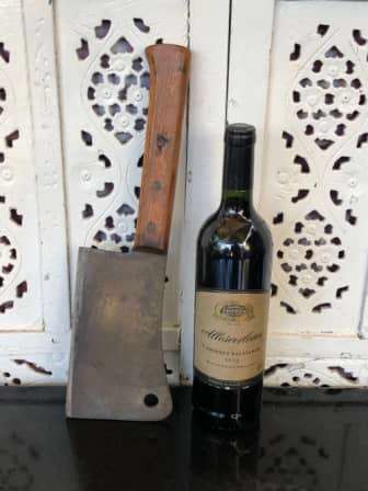 WOW !!! AMAZING VINTAGE HEAVY GERMAN `OCHSENKOPF` No18 MEAT CLEAVER - EXCELLENT CONDITION