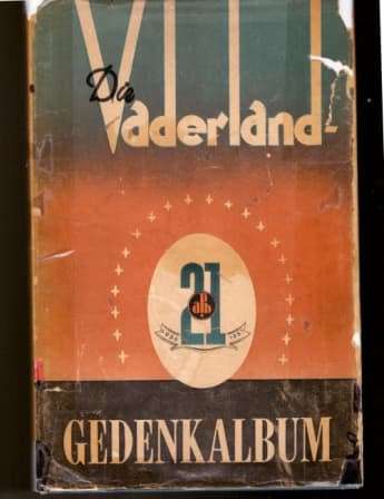 Baie skaars Afrikana Die Vaderland Gedenkalbum, 19 handtekeninge