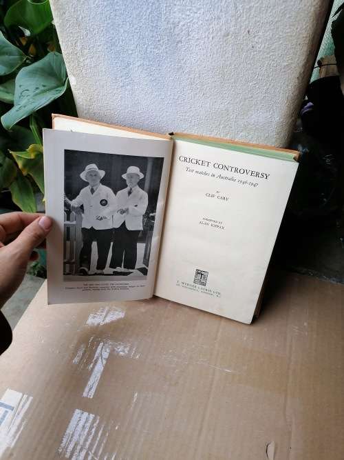 cricket controversy 1948 clif cary
