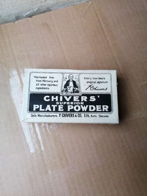 Vintage chivers superior plate power made in England