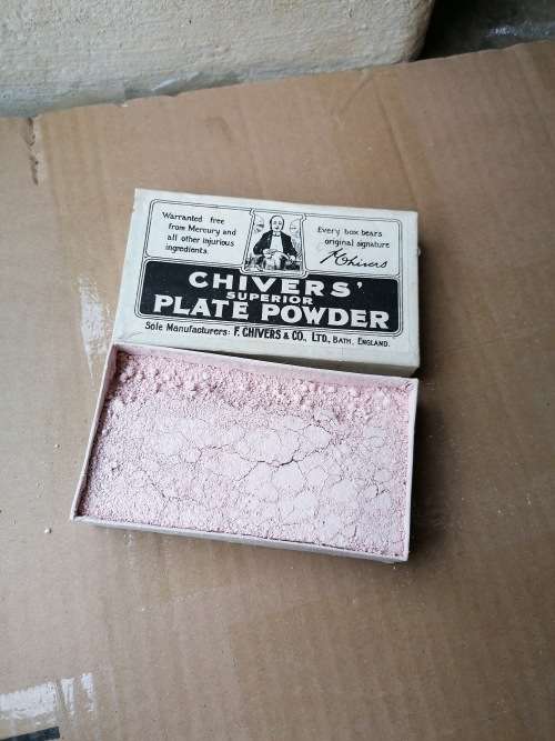 Vintage chivers superior plate power made in England