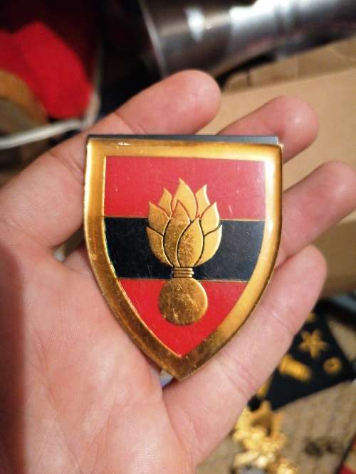 SADF METAL FLASH `SA SCHOOL OF ENGINEERS` 3 PINS