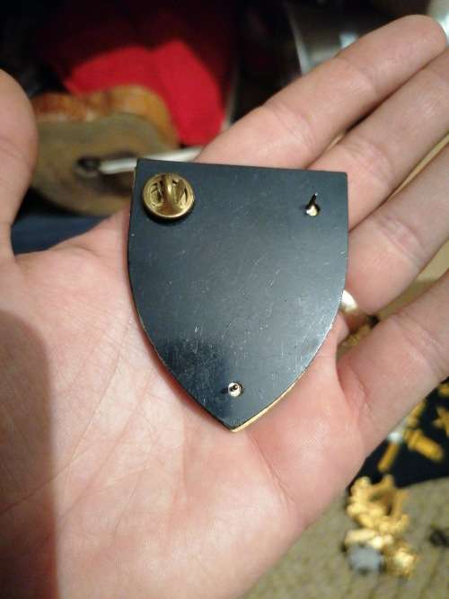 SADF METAL FLASH `SA SCHOOL OF ENGINEERS` 3 PINS