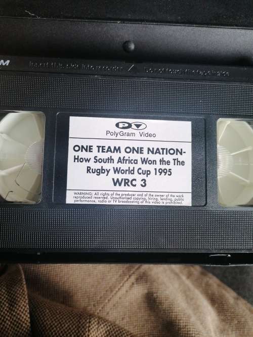 1995 Rugby World Cup : The Final - VHS Video Tape