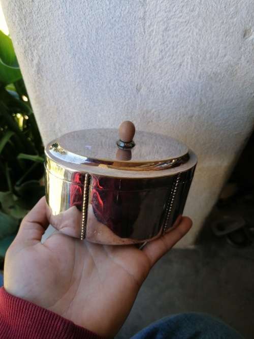 Antique tea caddy by gl ag herrmann