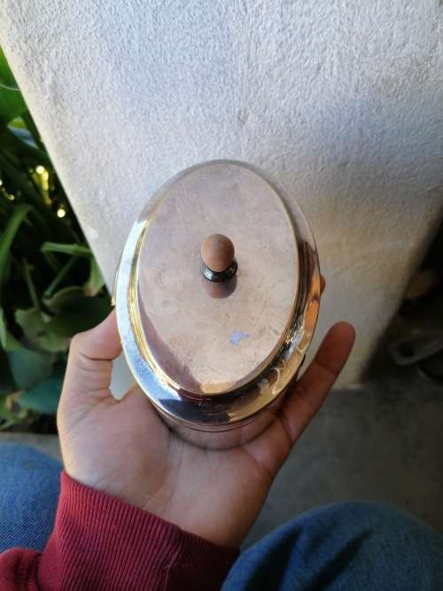 Antique tea caddy by gl ag herrmann