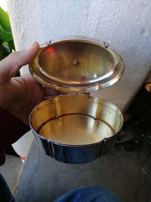 Antique tea caddy by gl ag herrmann