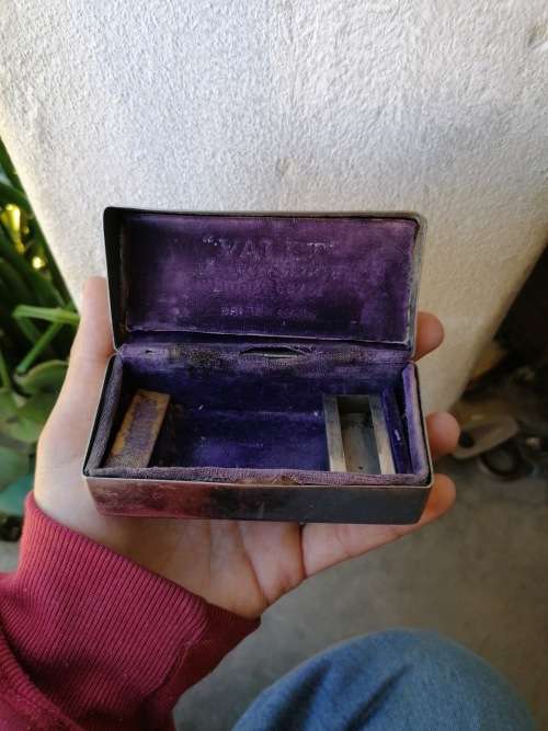 antique razor holder