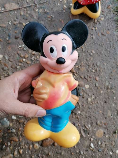 Rare and highly collectable Disney Bubble bath characters all 3 one lot 1960s-70s