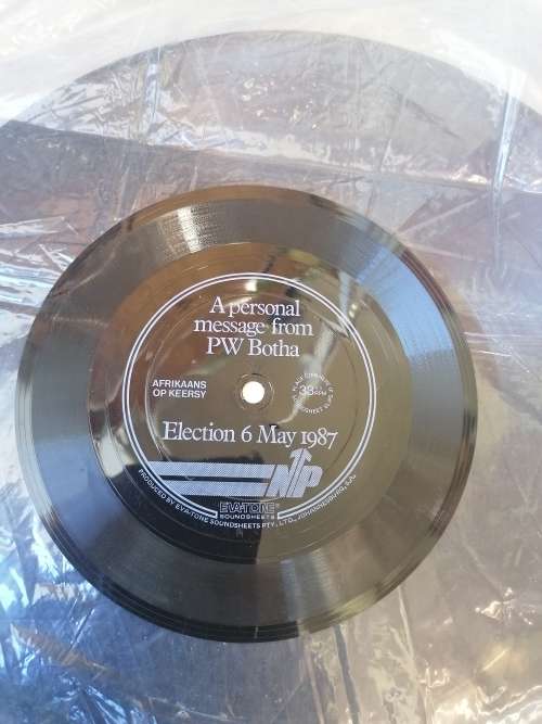 PW Botha memrobilia includes original signature