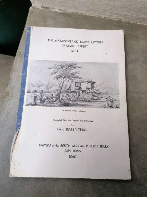 THE MATABELELAND TRAVEL LETTERS OF MARIE LIPPERT 1891