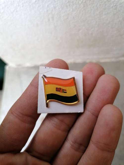 Old SA flag pin