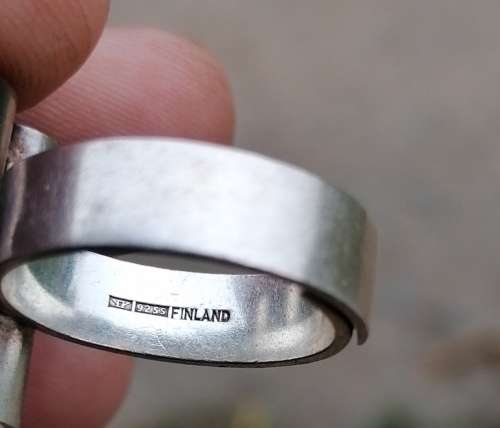9255 Finland rose quartz ring