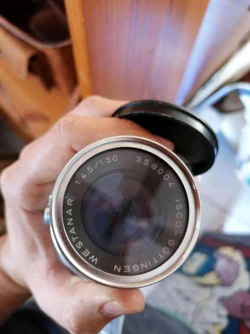 Edixa reflex camera with accessories. Zip problem
