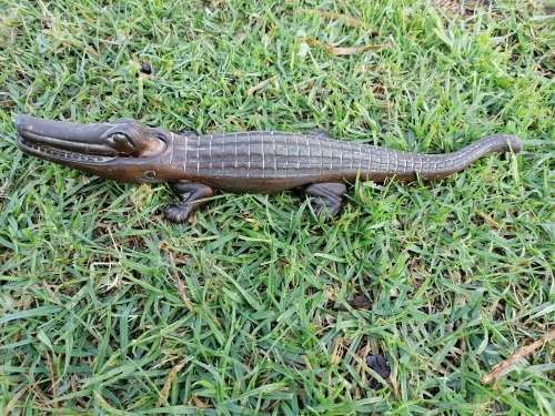 1920s Art Deco NOVELTY CROCODILE NUTCRACKERS by NESTOR