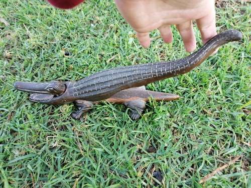 1920s Art Deco NOVELTY CROCODILE NUTCRACKERS by NESTOR