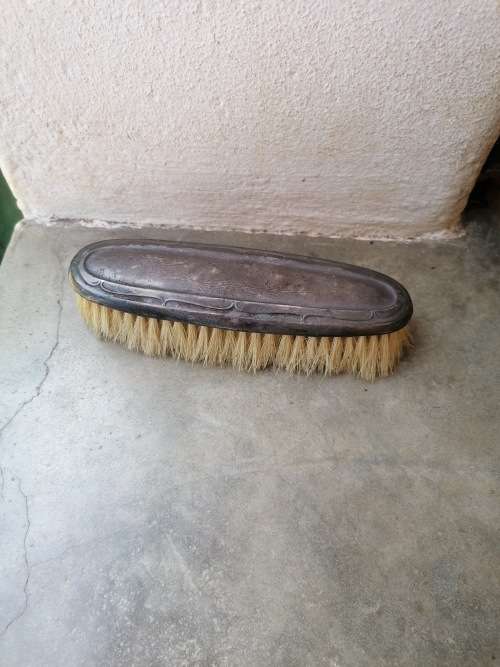 Antique sterling silver brush