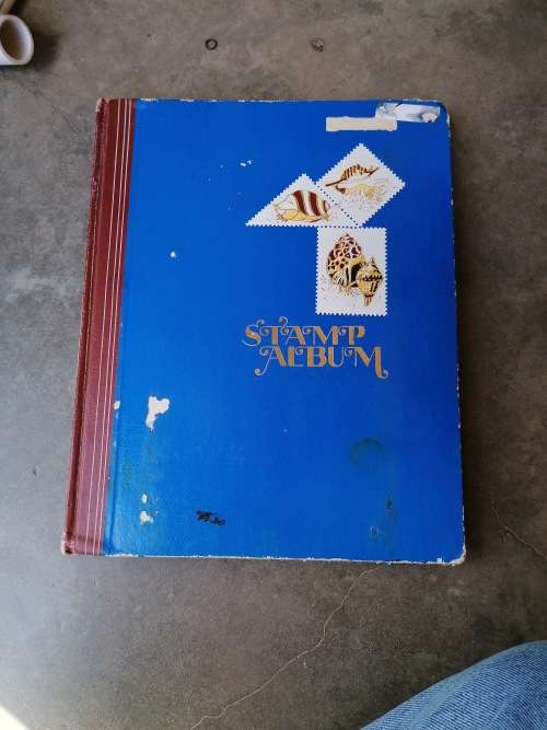 Vintage SA stamp album