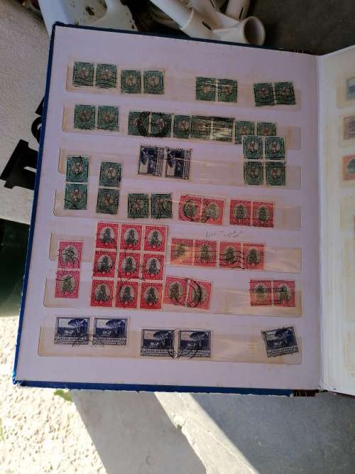 Vintage SA stamp album