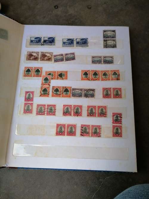Vintage SA stamp album
