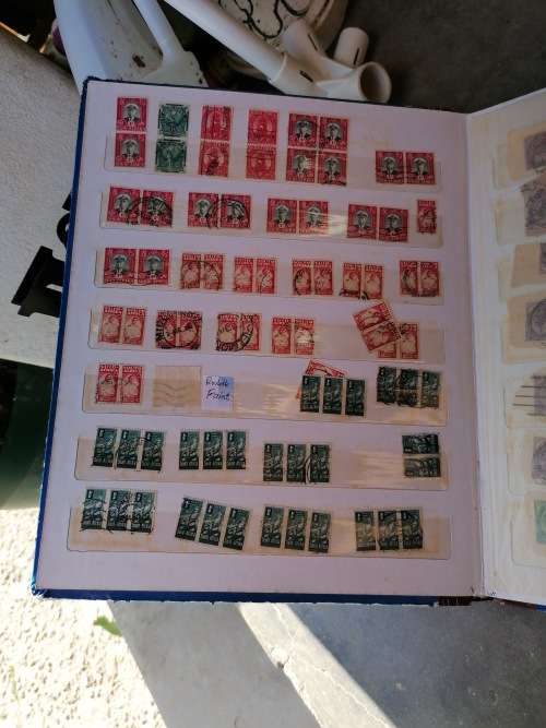 Vintage SA stamp album